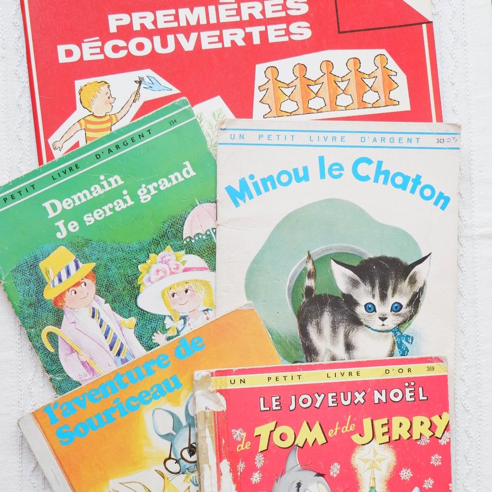 Livres d'histoires pour enfants vintage